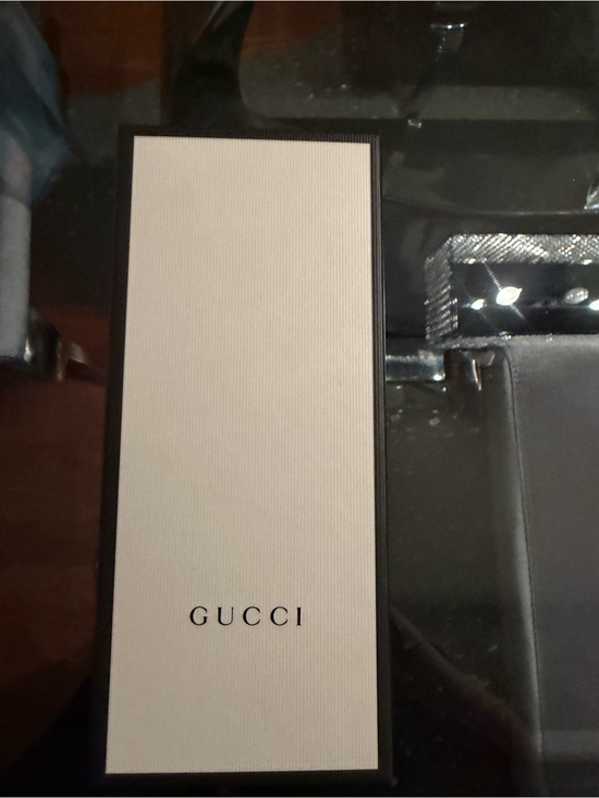 Gucci Black and Red Striped Knit Headband
